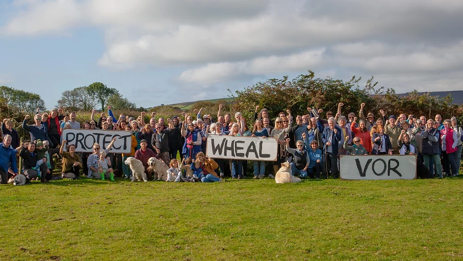A photo of the Protect Wheal Vor Group - 89 Strong