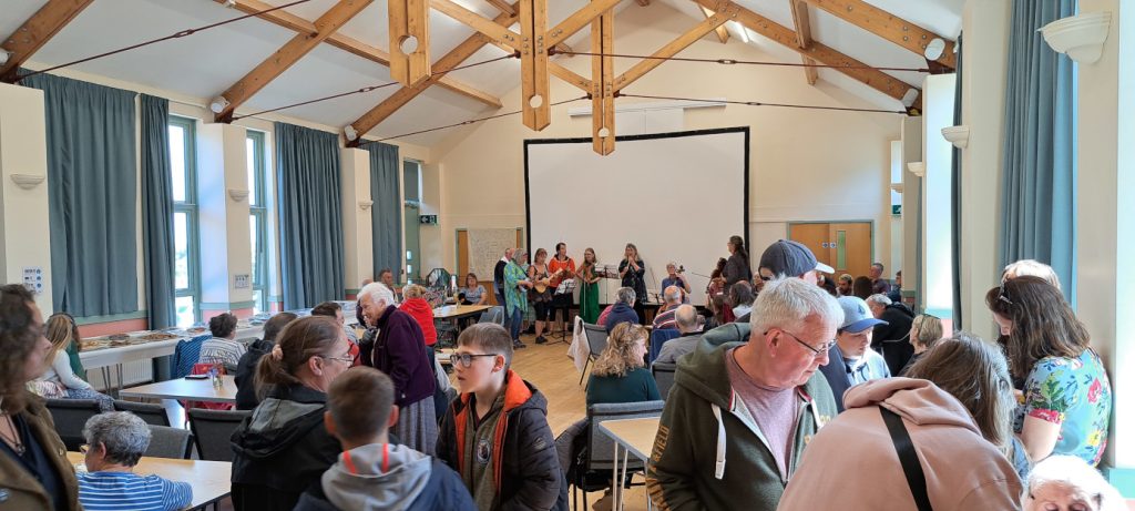 Tea Treat Inside the Carleen Village Hall 1