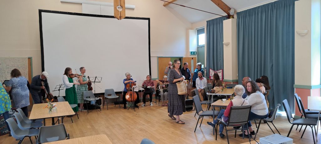 Tea Treat Inside the Carleen Village Hall 3