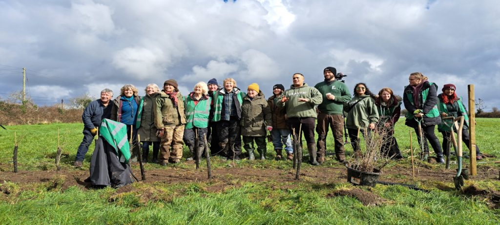 People at the Tree Planting Event