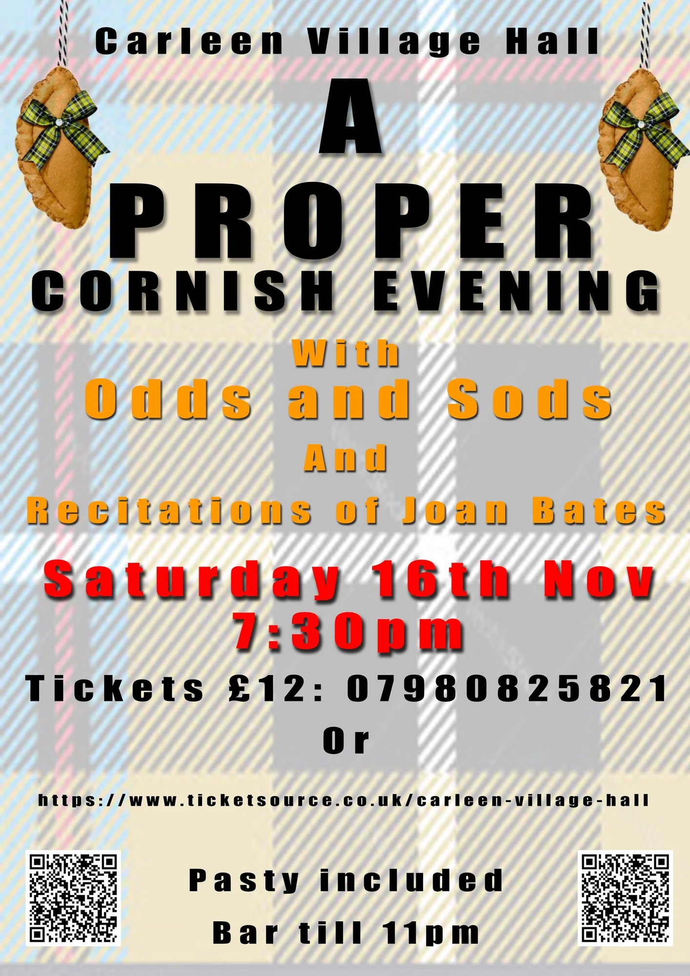 A Proper Cornish Evening Poster