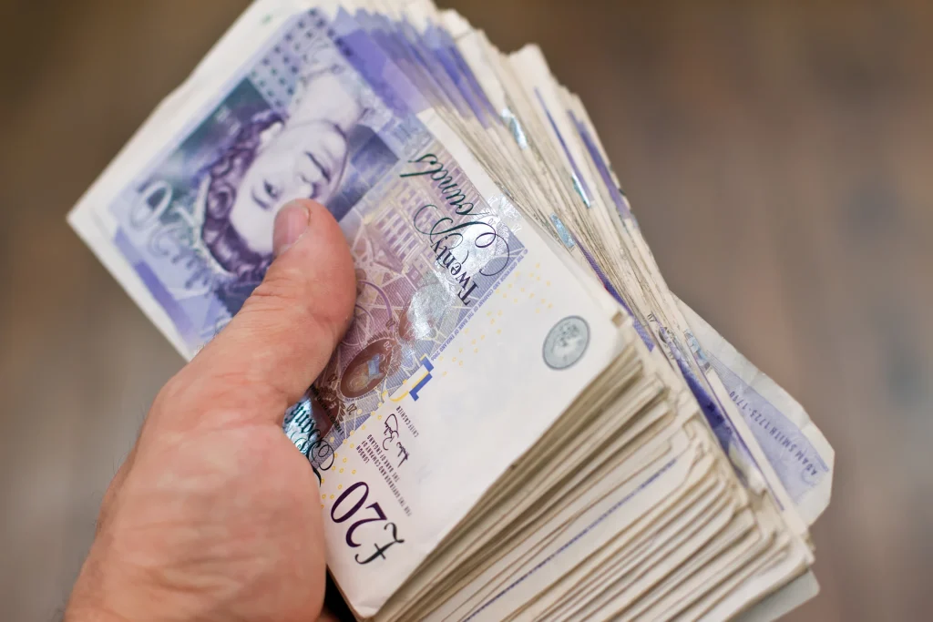 A Wad of cash