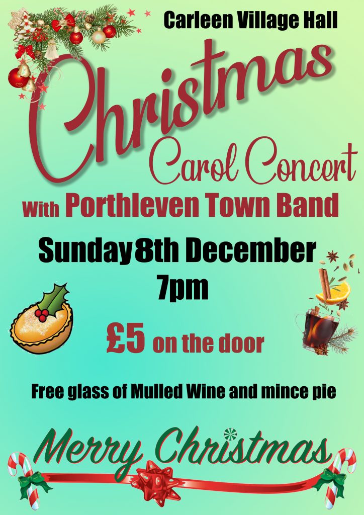 Christmas Carol Concert Poster