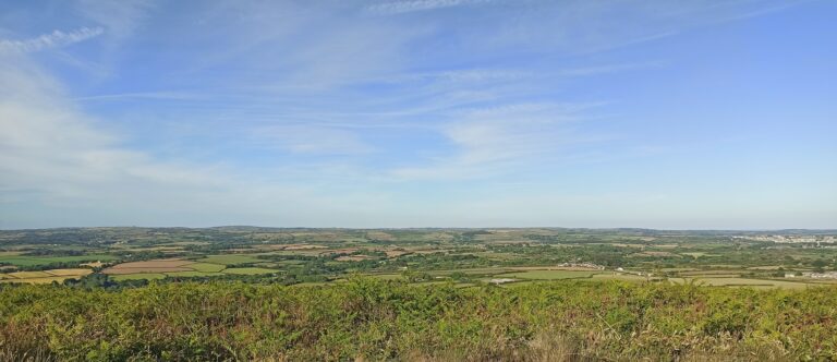 Wheal Vor from Tregonning Hill