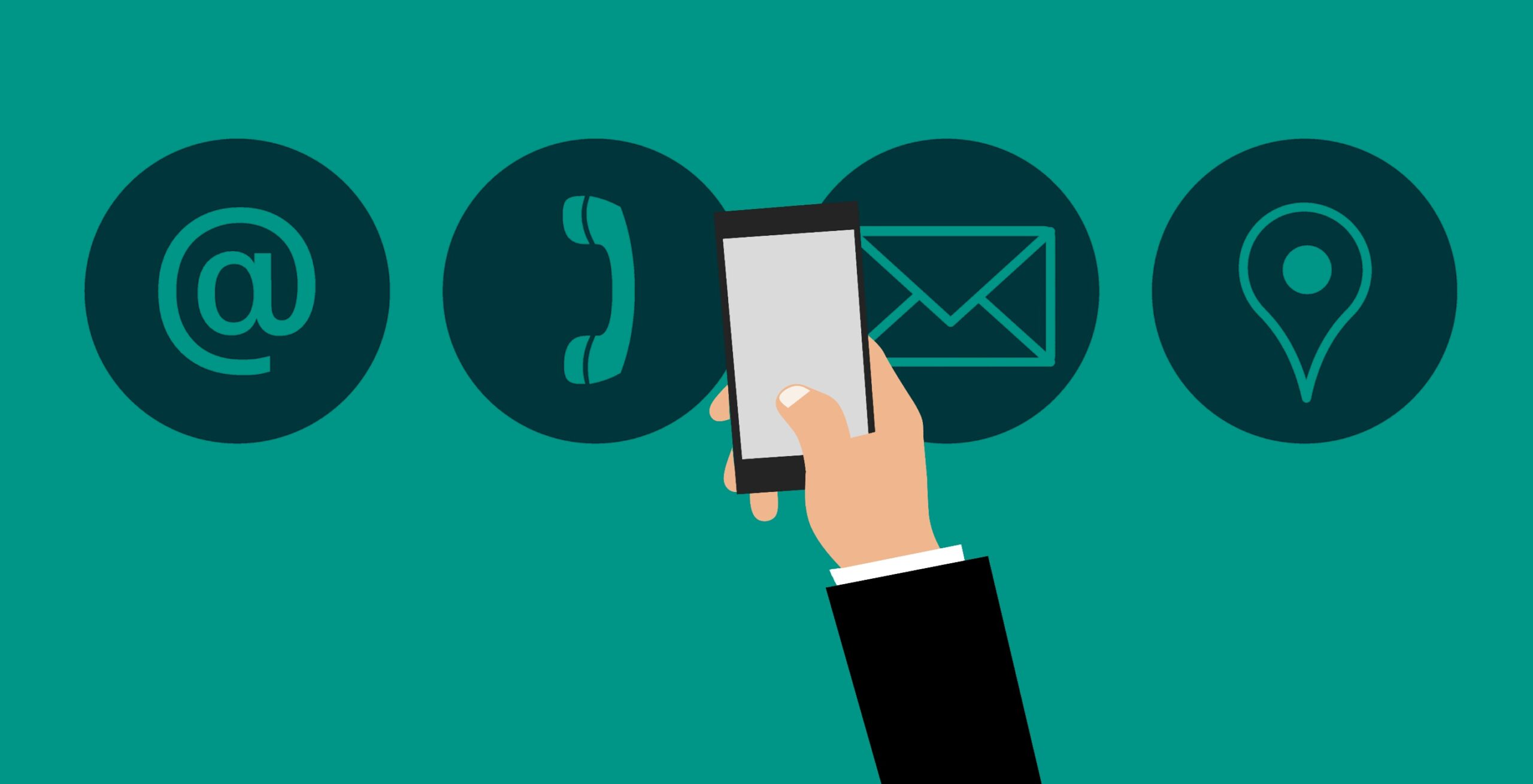 contact icons