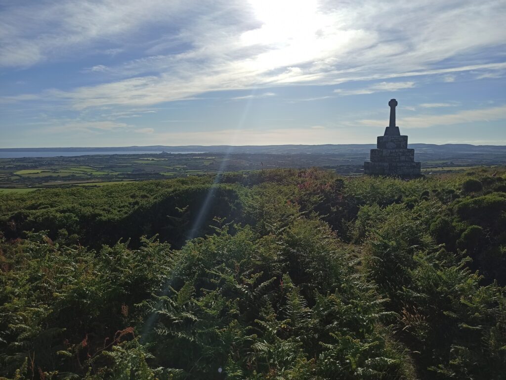 View Of Top Of Treggoning Hill